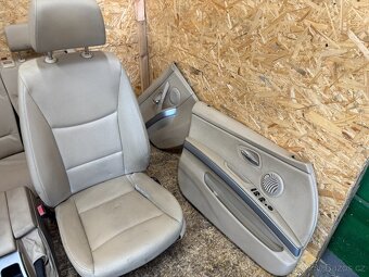 KOMPLETNÍ SVĚTLÝ KOŽENÝ INTERIÉR BMW E91 - 3