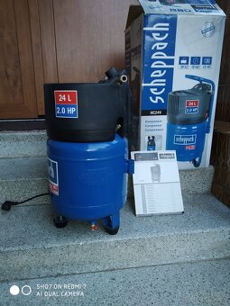 Prodám Bezolejový kompresor Scheppach HC 24 V -10 Barů... - 3