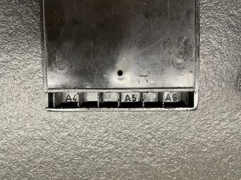 DĚROVAČ papíru MIKOV 609/litinový/až na 35 listů - 3