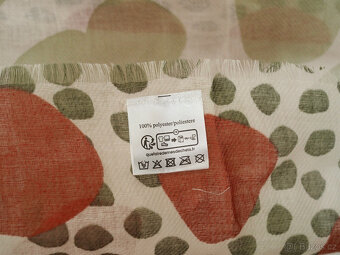 NOVÝ set šátku a peněženky v podzimních barvách - 3