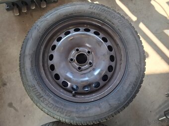 Zimní kola 5x100 185/65 R15 ŠKODA Fabia, VW polo - 3