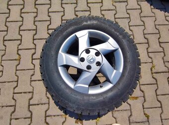 Alu kola DACIA DUSTER 16" + offroad zimní pneu 215/65/16 - 3
