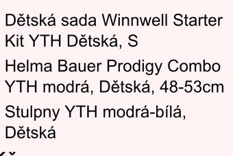 Dětská hokejová výzbroj, výstroj, komplet - 3