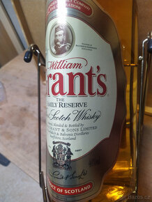 Whisky Grants 4,5 L v kolébce + krabice . - 3