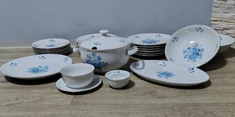 Porcelánová Jídelní Sada Značená Epiag ČSSR - 3