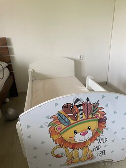 Dětská postel + matrace 140x70 Cm - 3