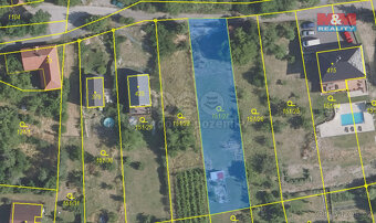 Prodej pozemku k bydlení, 886 m², Všetaty, Přívory - 3