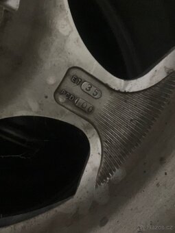 Alu 5x100 R17 + pneu 205/45 Octavia 1 - 3