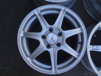Alu disky na Mercedes, 16", 5x112, ET 48, šíře 7,5J - 3
