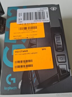 Bezdrátová herní myš Logitech g502 lightspeed - 3