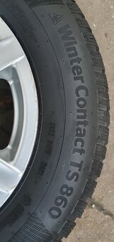 Zimní kola Continental 175/80 R14 na VW Golf IV - 3