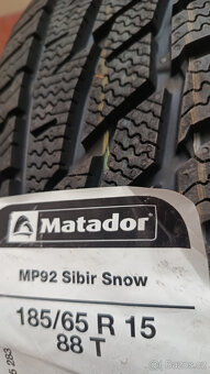 PNEU Matador Sibir Snow 185/65 R15 88T DOT 4420 +disk - 3
