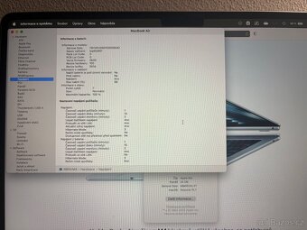 MacBook Air M4 13” 24/512 stříbrný - 3