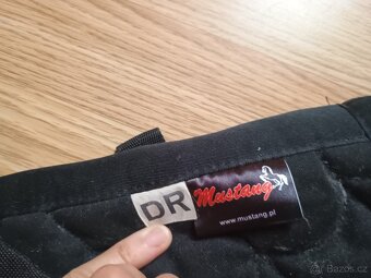 Černá drezurní dečka full - 3