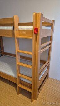 BUKOVÁ dvoupatrová postel Lucas 90x200 - 3