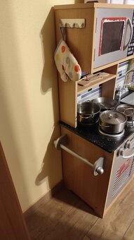 Dětská dřevěná kuchyňka + příslušenství - 3