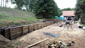 Akátové kůly, sloupky - 3