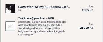 KEP Cromo 2.0 – luxusní konfigurace Golden Sand / Star Gold. - 3