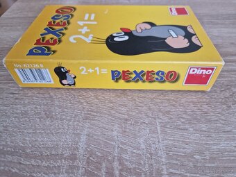 Pexeso počty Krteček - 3