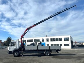 MB Atego 1527/ 2015/ Valník/ Hydraulická ruka HMF1120 K5 +DO - 3
