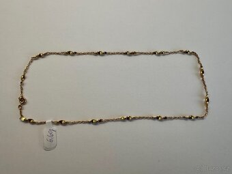 Zlatý dámský řetízek 14K (585/1000) - 3