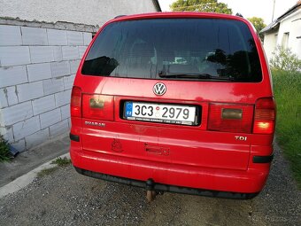 Vw Sharan 1,9Tdi 85kw, 6valt, tažné 2t,nezavisle topeni - 3