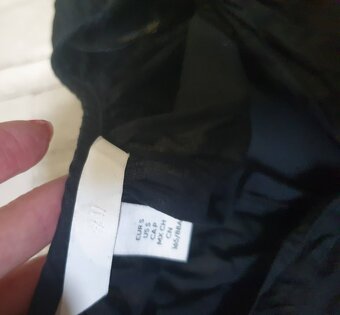 Široká černá halena H&M - 3