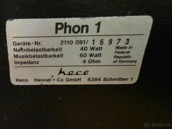Heco Phon 1 - 3