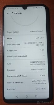 Mobilní telefon Huawei P30 lite, 128GB, pěkný - 3