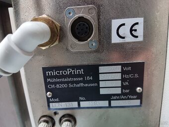 Potiskovací stroj microPrint LCN 131 - 3