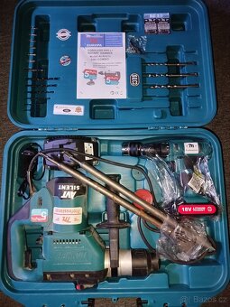 Bourací kladivo Makita + Aku vrtačka Makita - 3