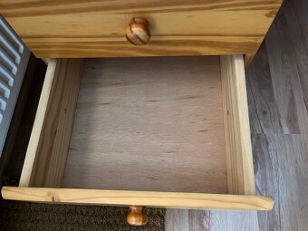 Psací stůl z masivu - borovice - 3