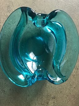 Prodám popelník z hutnického skla - 3