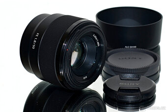 Sony FE 50mm f/1,8 + UV filtr NEPOUŽÍVANÝ - 3