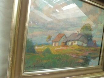 OTA BUBENÍČEK - Olej - Chaloupka na Vysočině - Originál - 3