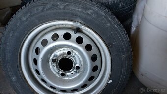 Originální ocelové disky Nissan (155/70R13) - 3