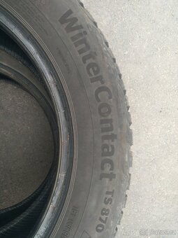Prodám zimní gumy Continental 205/55 R16 DOT 3823 - 3