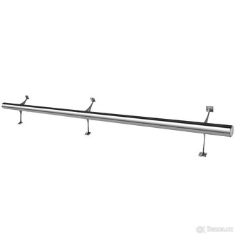 Nerezová opěrka nohou (152 cm) - 3