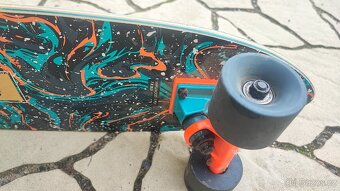 Skate Oxelo dřevěný skateboard 68x18cm Yamba - 3