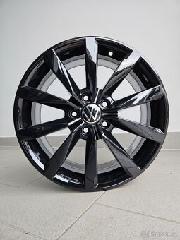 Orig. VW "Dijon" 5x112 _ 17" - Black - Top - 3