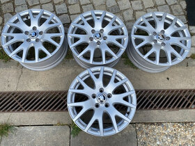 PRODÁM ALU KOLA ŠKODA 17" 5X112 ET47 7J 571MM. - 3