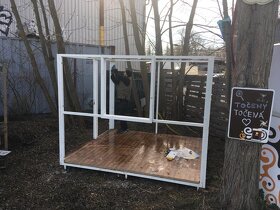 Montovaný stánek na gastro. 3x3m - 3