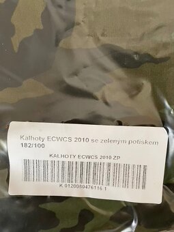 ECWCS Blůza a kalhoty AČR - 3