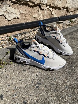 Boty Nike React Element 55 Clear Blue - 3