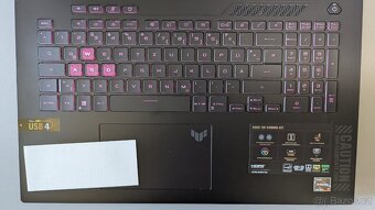 Asus TUF Gaming FA707 RYZEN 7 NVIDIA RTX 4060 8GB, 16GB/1TB - 3