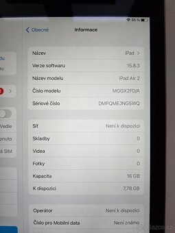 Apple iPad Air 2 A1567 16GB  Wi-Fi + Cellular (se SIM) - 3