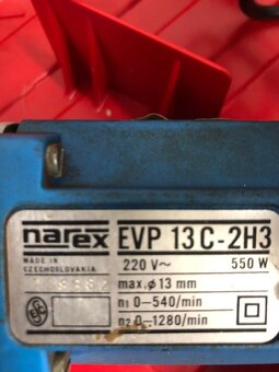 Příklepová vrtačka Narex - 3