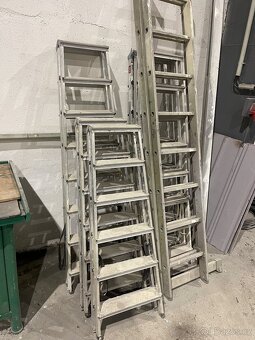 Nářadí - vozík na autogen, rolny, žebříky, elektrody, svěrky - 3