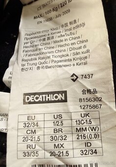 Nastavitelne detske brusle 32-34 - 3