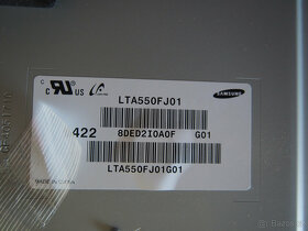 3D 4K TV Philips 55PUS8809 - displej a housing - 3